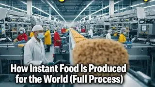 Inside the Mega Noodle Factory &ndash; How Instant Food Is Produced for the World (Full Process)