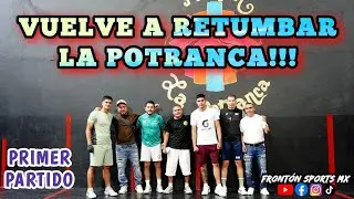 STITCH  Y MOMITO VS ABRAHAM Y MUÑECO *Frontón La Potranca*  1er partido #deporte #fronton