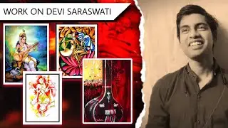 Creative and Conceptual Drawing Ideas on Devi Saraswati | Saraswati Puja Drawing, Education System