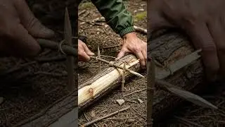 Trap Masterclass How To Build A Deadfall Trap #bushcraft #trap #survival