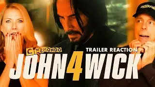 John Wick 4 Trailer Reaction! Keanu Reeves | Official Trailer | JW4!