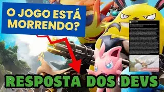 PALWORLD VAI MORRER? RESPOSTA DOS DESENVOLVEDORES