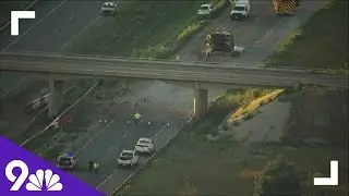 CDOT to fix I-25 bridge that was damaged in a crash