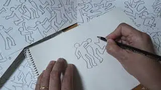 키스 해링 따라하기