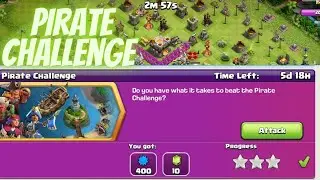 Easily 3 star Pirate Challenge in Clash of Clan