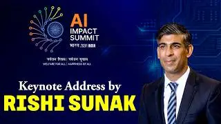 WATCH LIVE: Former British PM Rishi Sunak speaks at India AI Impact Summit |Future of AI |PM Modi