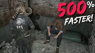 Resident Evil 2 but Leon is 500% FASTER