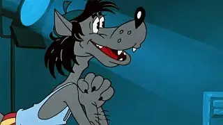 Russian wolf listens to Senseless Massacre