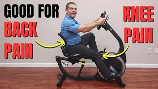 Recumbent Bike for Seniors with Back Pain and Knee Pain