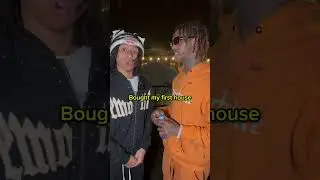 Rapper Famous Dex got his first house gifted by👀 #relationship #interview #funny #shorts #trending