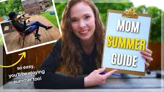 Easy Summer Routine and Activities for Toddlers and Preschoolers
