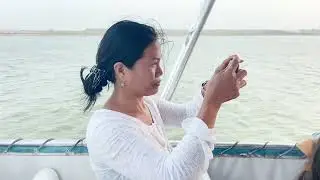 Dolphin cruise in South Padre. First time.