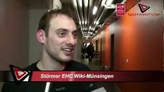 1. Liga Eishockey: Thomas Studer schiesst Wiki-M&uuml;nsingen in den 1/2 Final