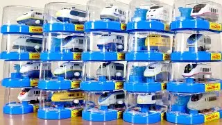 極秘ルートで入手(笑) 非売品のカプセルプラレールを一気に！サークルKサンクス & ジョージアのキャンペーン商品☆新幹線人気車両勢揃いの神キャンペーン！0系新幹線からドクターイエローまで！