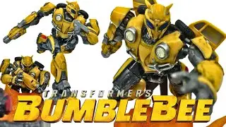 BUMBLEBEE TRUMPETER Model Kit SK-01 Custom Review - Transformers BUMBLEBEE MOVIE
