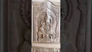 #templedecoration #teakwood #wood #templeart #godidols #woodworking #homedecor #templedecor #ganpati