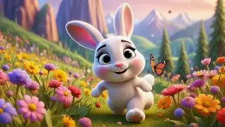 Bunny in the Big, Big World 🐰🌍 |  Preschool Adventure Song 🎶