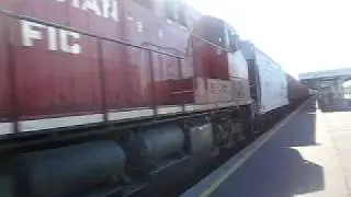 CP Engines 8605 & 8795 lead this long EB mixed freight thru Lisgar GO