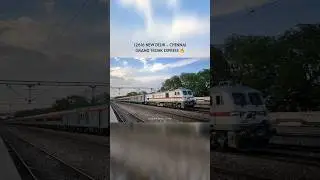 Watch 🔥 : 135 Kmph 😱 Grand Trunk Express #shorts #viral #youtubeshorts