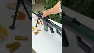 Unveiling the Barrett Toy Sniper Rifle: Precision Playtime! 🎯🔫  #foryou #nerf #nerfgun #toyshotgun