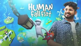 🔴LIVE :  HUMAN FALL FLAT!🤩 || NIGHT CHILL STREAM WITH H¥DRA | Alpha!😋