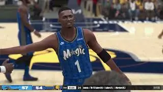 Dwight Howard vs Ron Artest 2nd half Pacers vs Magic