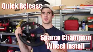 Installing a Sparco Wheel and Quick Release on my NA Miata