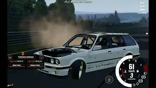 I Built an E30 V8 Wagon Spin Car In Beamng Drive 