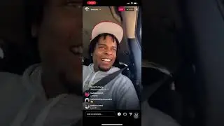 IAMZOIE LIVE 1/19/22 DRIVING WITH HIS COUSINS