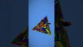 20x20 solve in 12 second world record #short #cubesolve