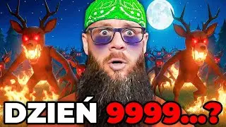 Czy Przetrwam *NIEBEZPIECZNE 10 000 DNI* w LESIE...?🌲🔦 ( Niemożliwe Zadanie!!! 💀 )