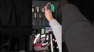 Cosmetics on the go with Relavel's Portable Travel Makeup Case