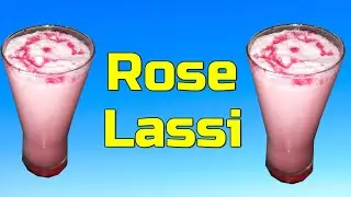 Rose Lassi | How to Make Rose Lassi at Home | Reshma Kitchen