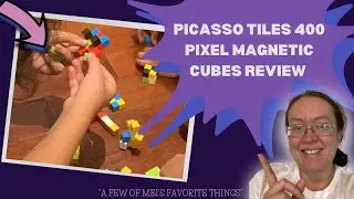 PicassoTiles 0.5&rdquo; Pixel Magnetic Puzzle Cube 400 Piece Mix & Match