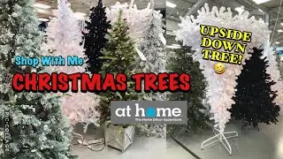 Shop With Me For CHRISTMAS TREES At at home Decor Store