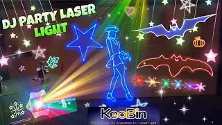 DJ Laser Light Show Machine for our display! by Keobin #lightshow 
