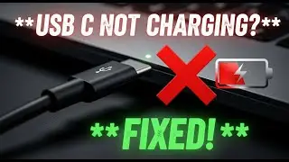 [Fixed] ✔️ USB C Not Charging on Laptop 🔋 Laptop Wont Charge Through USB C