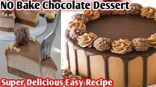 No-Bake Nutella Dessert in 10 Minutes | Kids&rsquo; Favorite Chocolate Easy No-Bake Nutella Cake Recipe