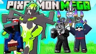 BANIDO... O PODER DO MEGA ZYGARDE NO PIXELMON MEGA NO MINECRAFT