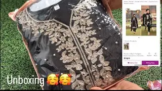 Beautiful PAKISTANI Embroidered Kurta Set Unboxing and Review?