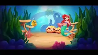 Disney Solitaire - Mermaid | Gameplay Walkthrough #shorts #solitaire #gaming #gamingshorts #games 