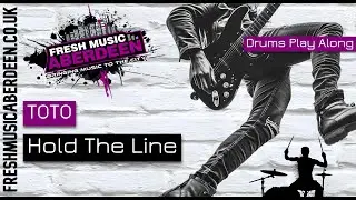TOTO - Hold The Line (Drums) || Drums Play Along TAB