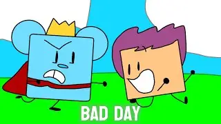 FNF Cats Power Nightmare V2, Bad Day Song! But Danny Block And Bossy Bear Block Sings It!