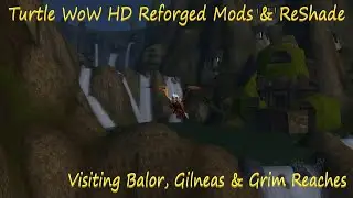 Turtle WoW HD Reforged Mods & ReShade - Visiting Balor, Gilneas & Grim Reaches