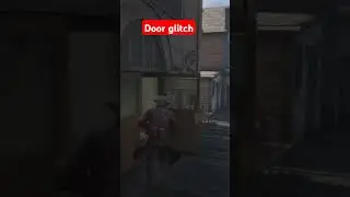 Door glitch #rdr2 #rdrfunny #reddeadredemption2 #glitch