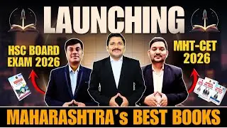 🚀 Launching Maharashtra&rsquo;s Best Books for HSC Board & MHT-CET 2026 | Vardaan & Brahmastra-Dinesh Sir
