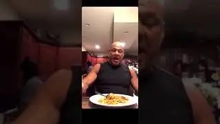 Kurt Angle reinventing how we eat Spaghetti (lol)