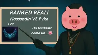 Kassadin Mid VS Pyke - Ranked reali - Platino (Parte 129 )