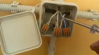 Подключение розетки и выключателя