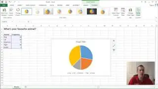 Drawing Pie Charts with Excel